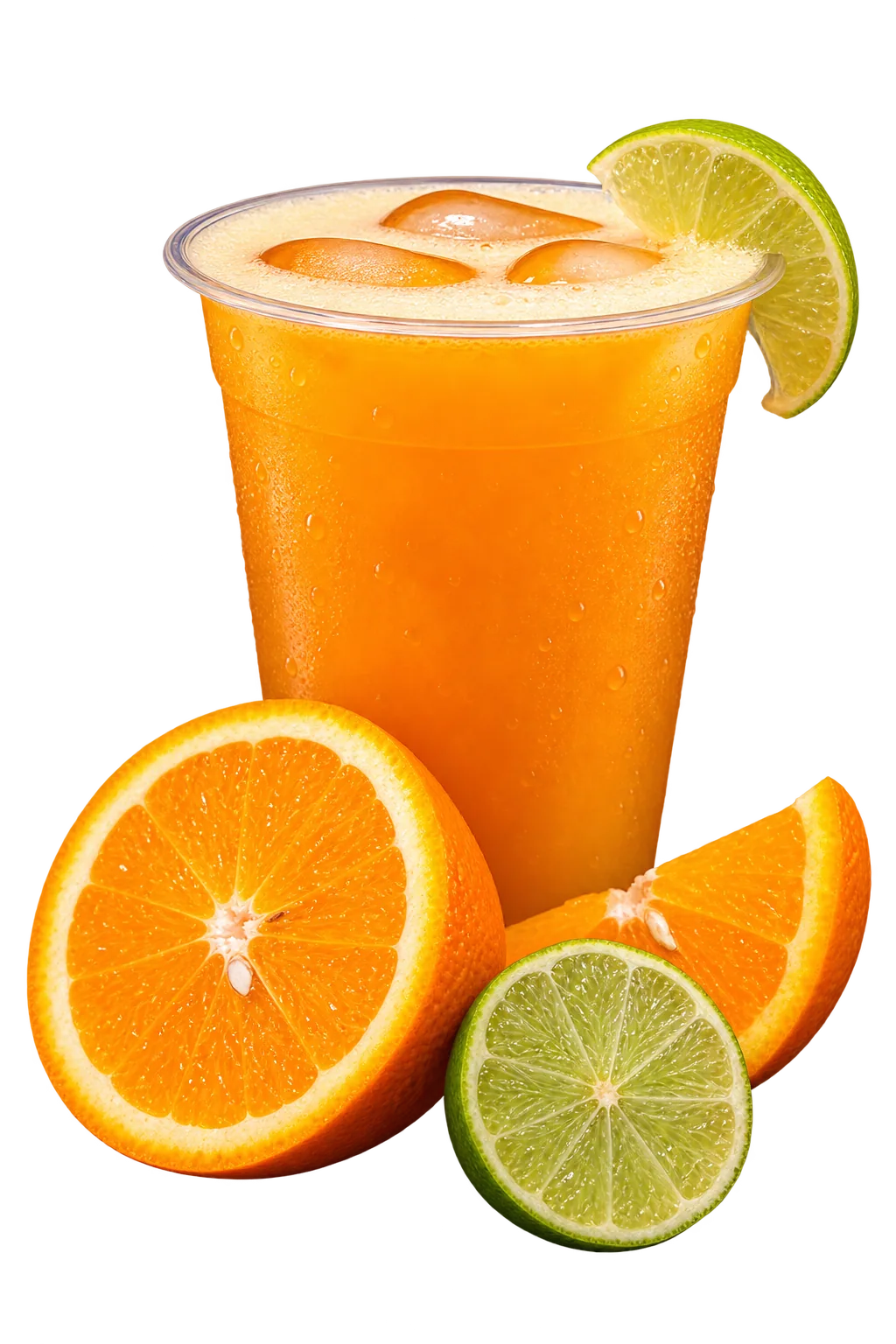 Appelsin- og limejuice